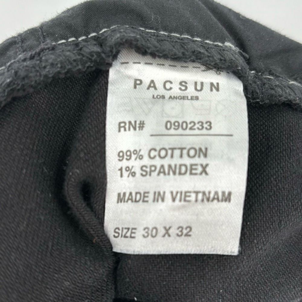 PacSun The Skinniest Distressed Moto Jeans Black 30X32 - Picture 10 of 12